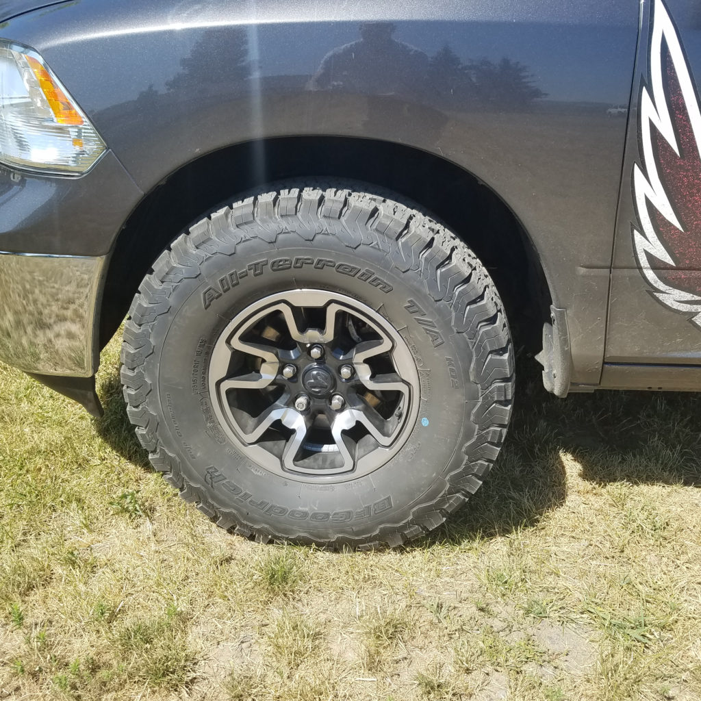 315/70r17 Tires on a 2014 Ram 1500 with No Lift | Live Armed